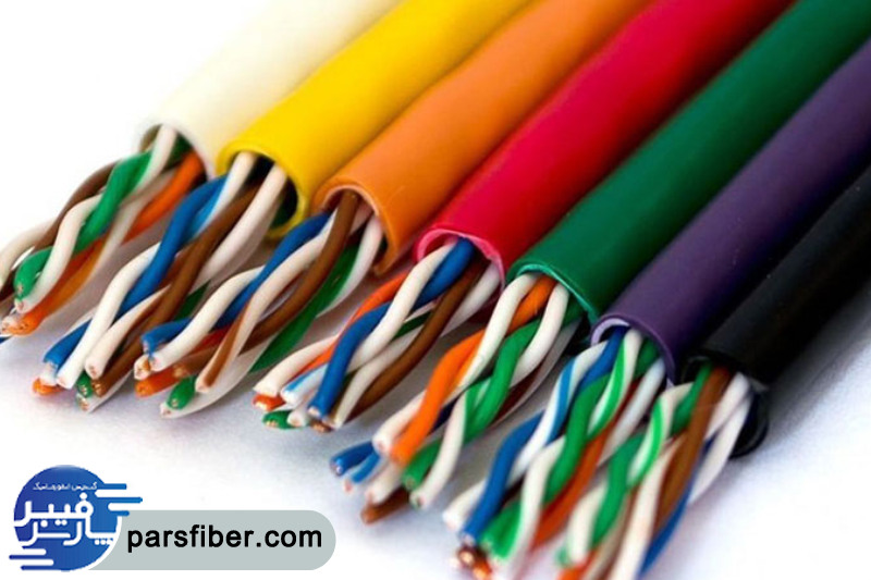 تست و بررسی صحت رنگ بندی کابل شبکه