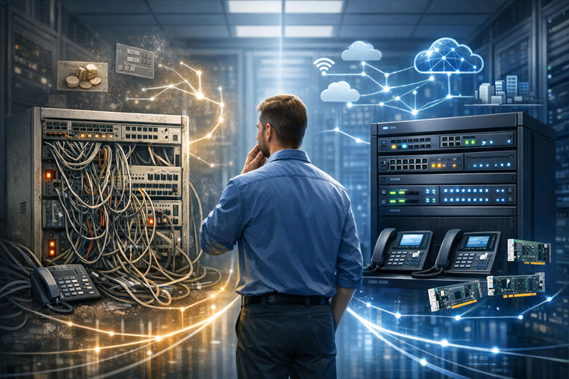 سانترال قدیمی را عوض کنیم یا ارتقا دهیم؟